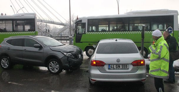Kural ihlali kaza getirdi: 1 yaralı