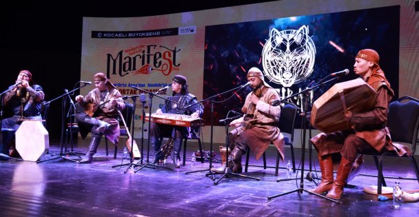 MARİFEST'te Turan Ethno-Folk Ensemble rüzgarı