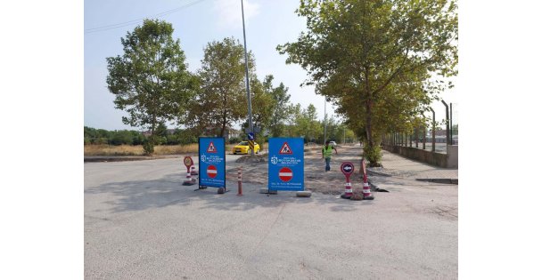 Mehmet Akif Ersoy Caddesi baştan sona yenileniyor