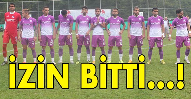 Menekşe'de izin sona erdi