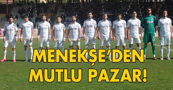 Menekşe'den mutlu Pazar 2-0