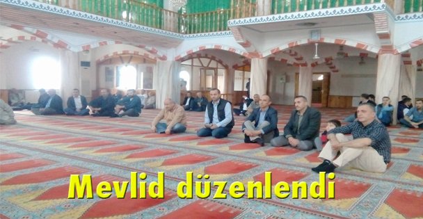 Mevlid düzenlendi