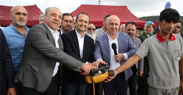 Mezarlık Hizmet Binasının temeli atıldı