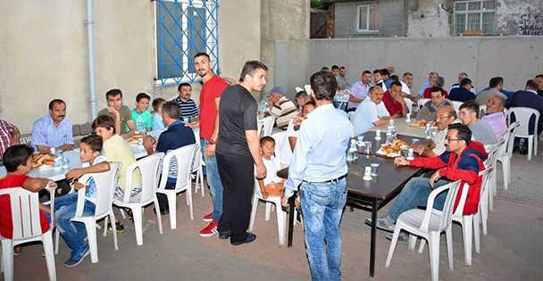 MHP'de iftar zamanı