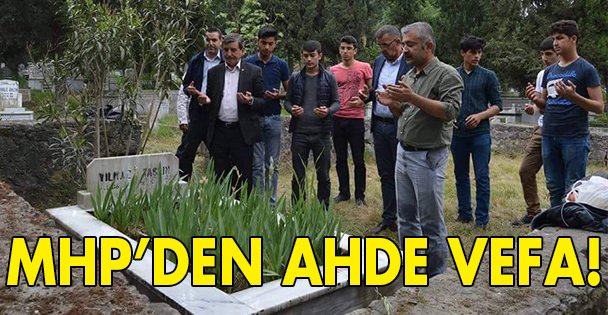MHP'den ahde vefa!