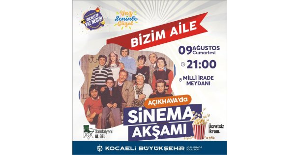 Milli İrade Meydanı'nda Yeşilçam rüzgârı