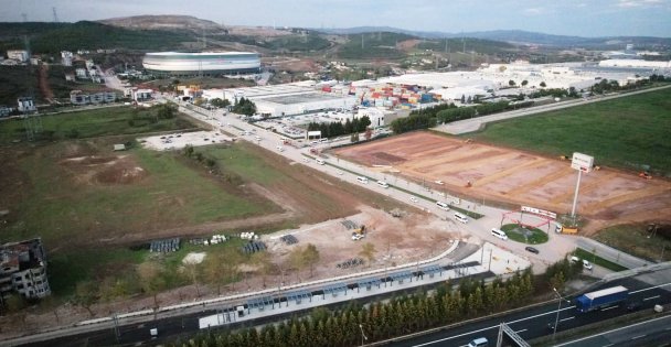 Milli maç için 220 dönümlük dev organizasyon alanı hazır