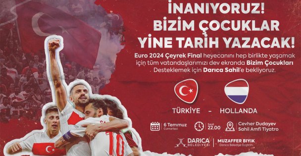 Milli Takımın Çeyrek Final Heyecanı Darıca Sahilde Yaşanacak