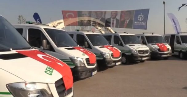 Modern cenaze araçları hizmete girdi