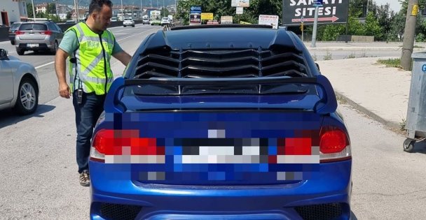 Modifiyeli araçlara sıkı denetim