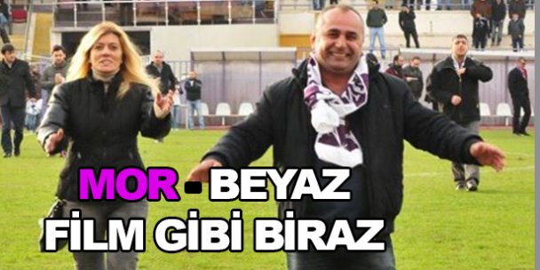 Mor-Beyaz film gibi biraz!