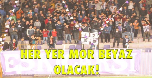 Mor beyaz olacak