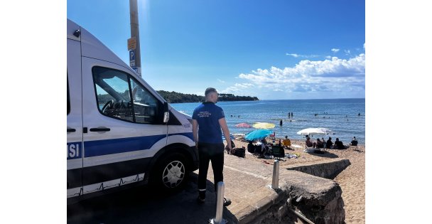 Nakil Ambulans sahillerdeki nöbetini tamamladı