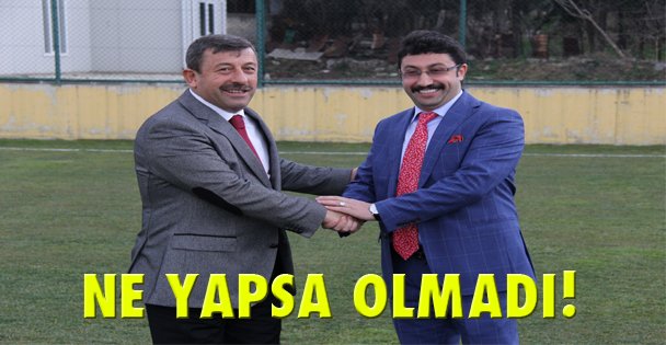 Ne yapsa olmadı!!