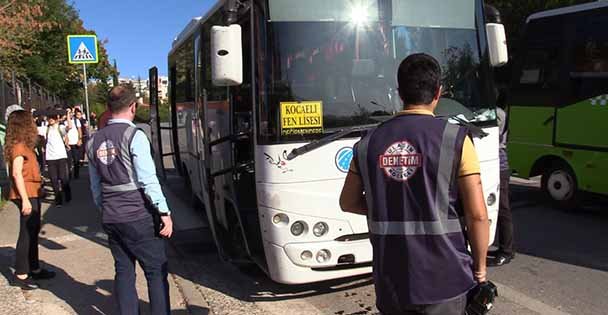 ÖĞRENCİ SERVİSLERİNE SIKI DENETİM