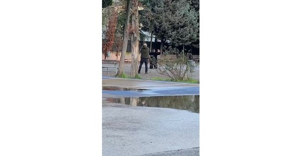 Okul bahçesindeki rehine krizinde baba serbest bırakıldı, şantajcı tutuklandı