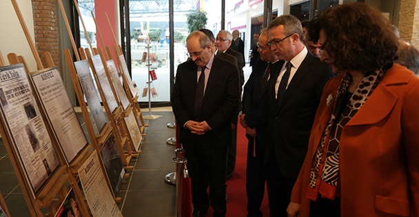 Önce fuar açılışı, sonra sergi gezisi!