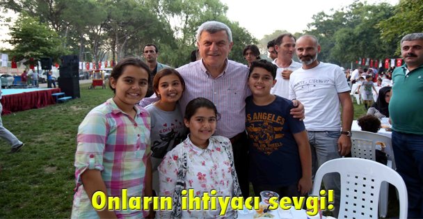Onların ihtiyacı sevgi!