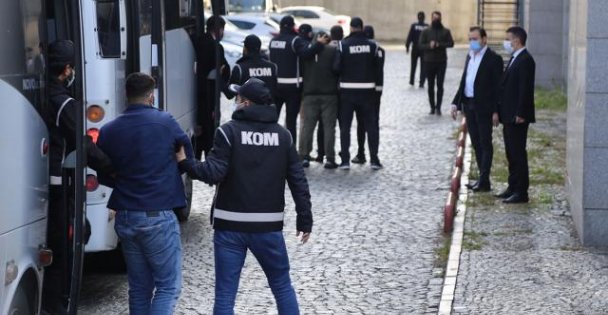 Organize suç örgütüne yönelik operasyonda yakalanan 31 şüpheli adliyeye sevk edildi