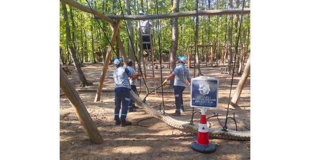 Ormanya'da oyun gruplarına periyodik bakım