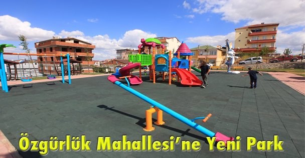 Özgürlük Mahallesi'ne Yeni Park