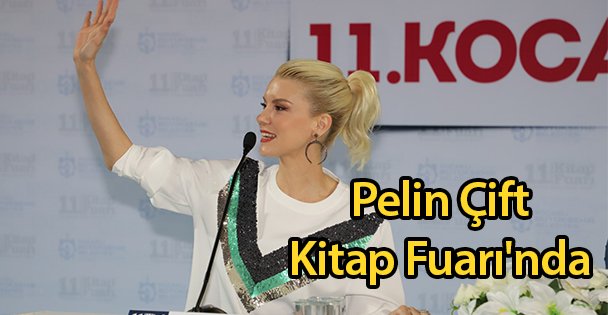 Pelin Çift Kitap Fuarı'nda