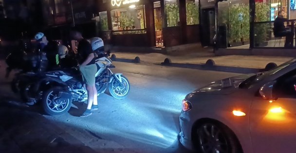 Plakasız sürücü cezadan kurtulamadı