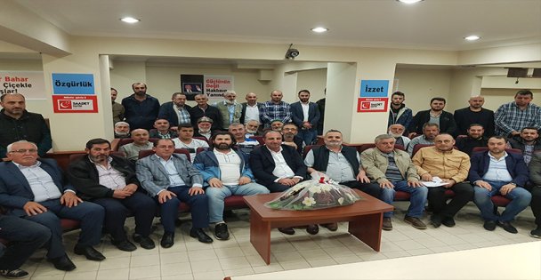 Saadet Partisi Gebze İlçe Teşkilatı divan toplantısını