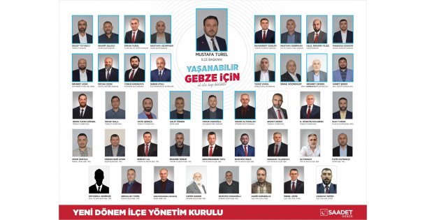 saadet partisi ilçe yönetimi ve başkanlık divanı