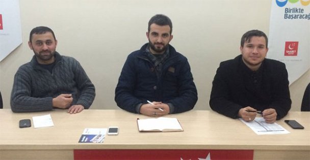 Saadet'te Bayrak değişimi!