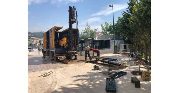 SABANCI'DA ZEMİN ETÜT ÇALIŞMALARI BAŞLADI