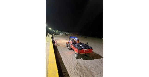 Sahiller temiz, tatilciler memnun