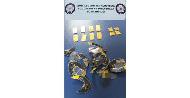 Sahte altın dolandırıcılığına suçüstü