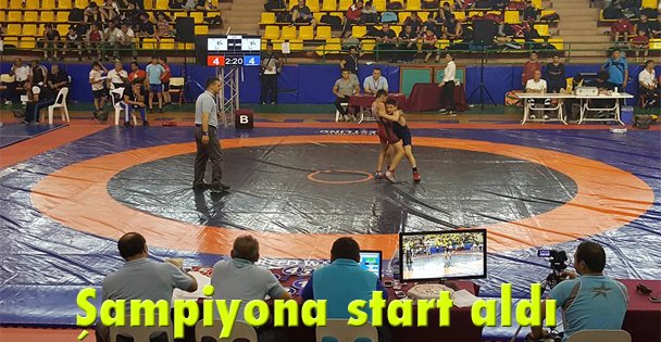 Şampiyona start aldı