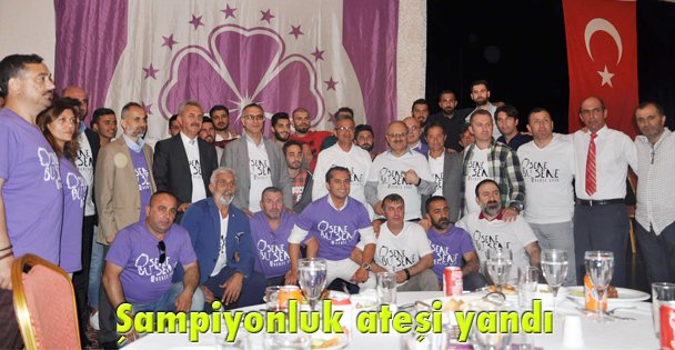 Şampiyonluk ateşi yandı