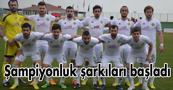 Şampiyonluk şarkıları başladı