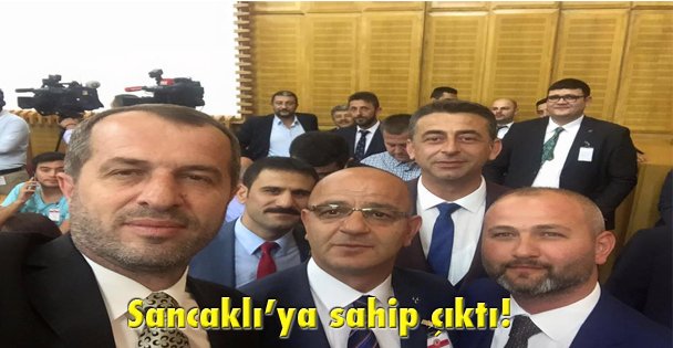 Sancaklı'ya sahip çıktı!