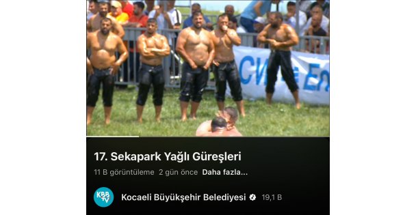 Sekapark Yağlı Güreşleri dijitalde milyonlara ulaştı