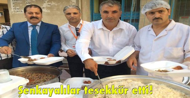 Şenkayalılar teşekkür etti!