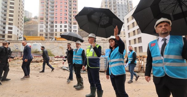 Sevilay Tuncer, Cedit Konutları'nı gezdi
