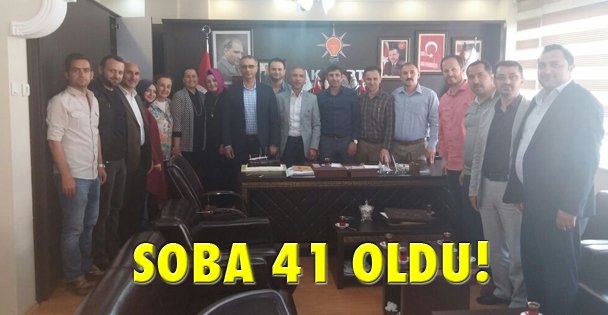 Soba  41 oldu!