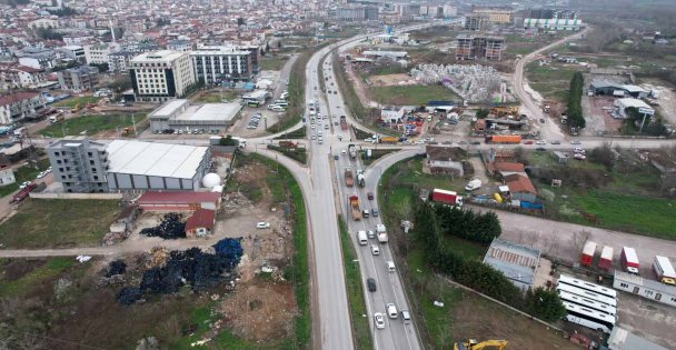 Solaklar Köprülü Kavşak Projesi'nde İlk Kazma Vuruldu