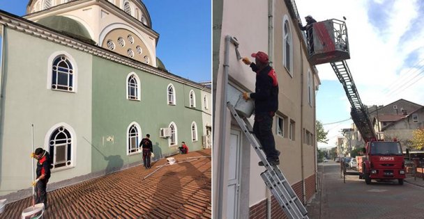 Son 6 yılda 897 camiye boya desteği