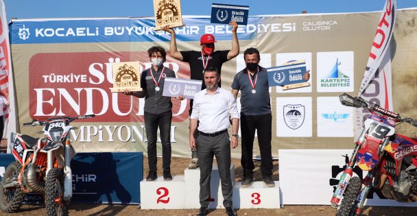 Süper Enduro GP, Kocaeli'de tamamlandı yarışlar nefes kesti
