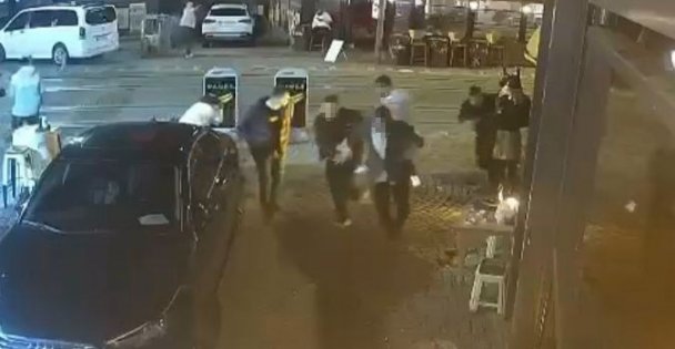 Şüpheli, eğlence mekanına uzaktan böyle ateş etti