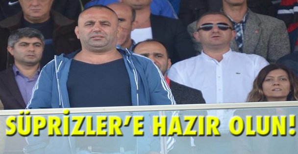 Sürprizlere hazır olun