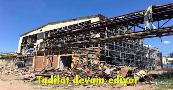 Tadilat devam ediyor
