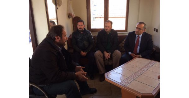 Taksicilere moral ziyareti!