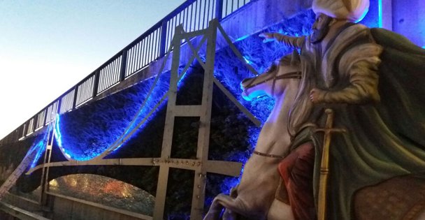 Tatlıkuyu Köprüsü'ne Dekoratif Dikey Bahçe!