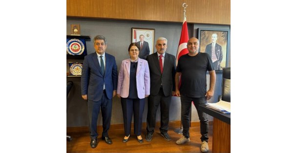 TDGF Heyetinden TBMM İnsan Hakları Komisyonu Başkanı Derya Yanık'a Ziyaret